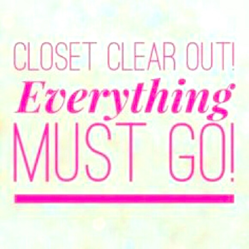 ‼️EVERYTHING MUST GO‼️